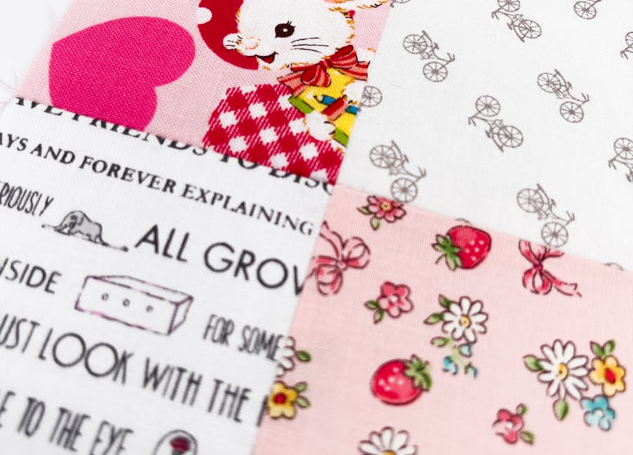 How to make perfect 4 patch quilt blocks
