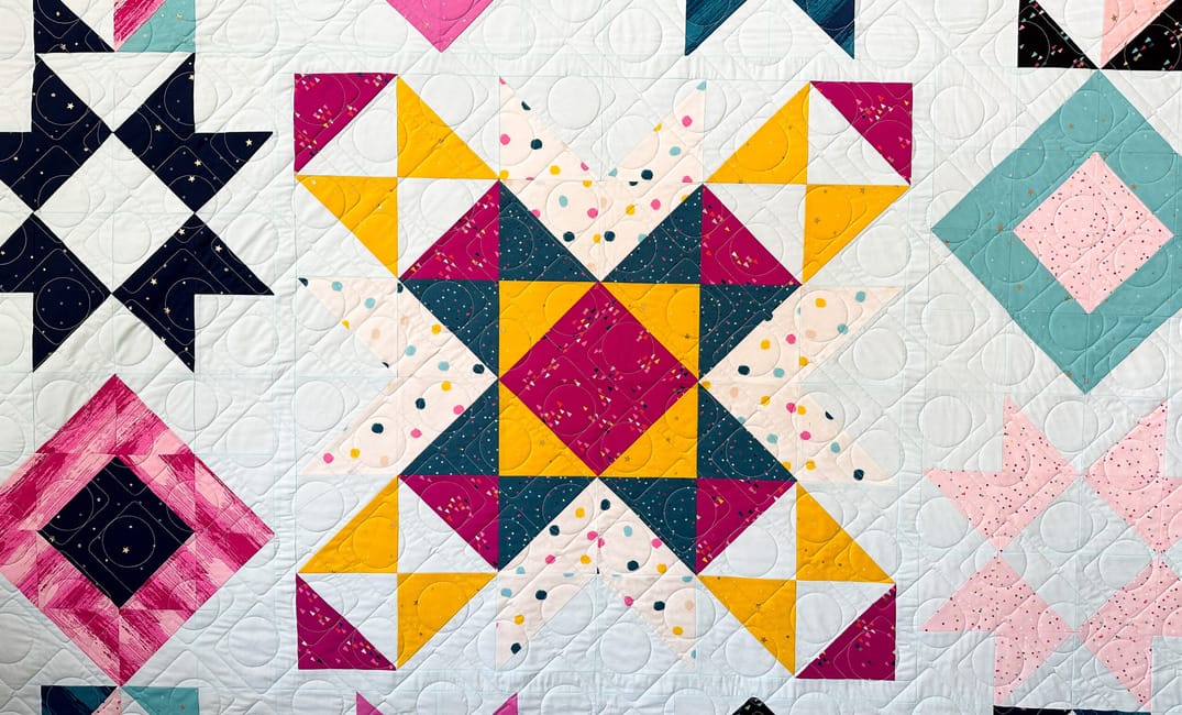 Free Licorice Blast Quilt Pattern