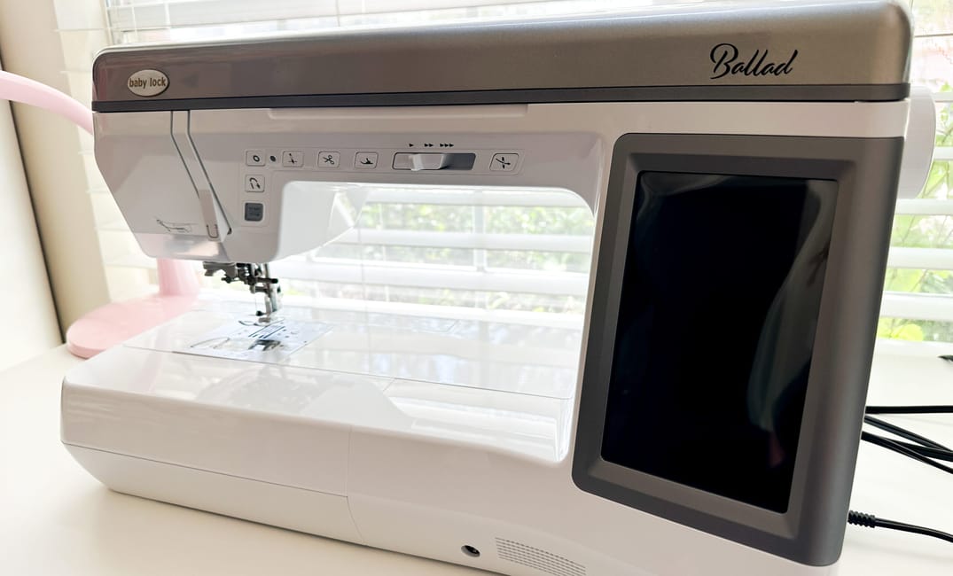 Unboxing the Baby Lock Ballad Sewing Machine