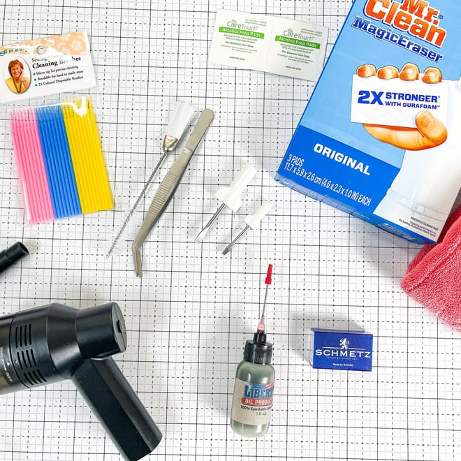 Image of: Ultimate guide for caring for and cleaning your sewing machine