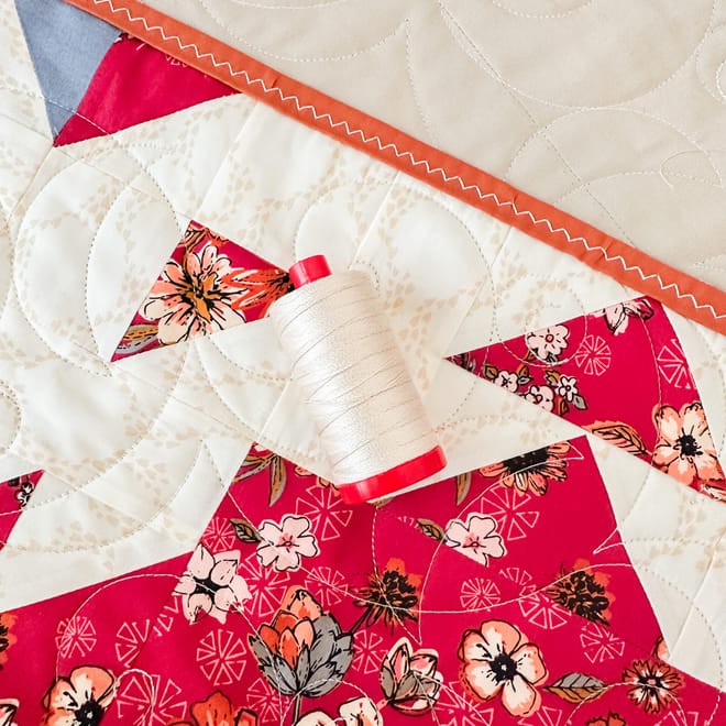 Image of: Decorative Binding with 12 Weight Thread